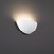 Dweled Collette 10in LED Wall Sconce 3-CCT 2700K-3000K-3500K Set to 3000K in White WS-592 - alternate 2
